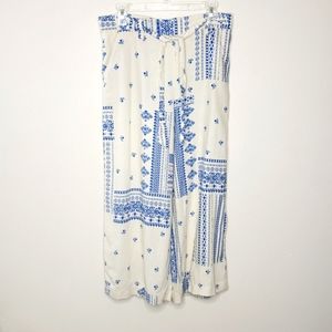 Joie Linen Lightweight Wide Leg Pants Size 10